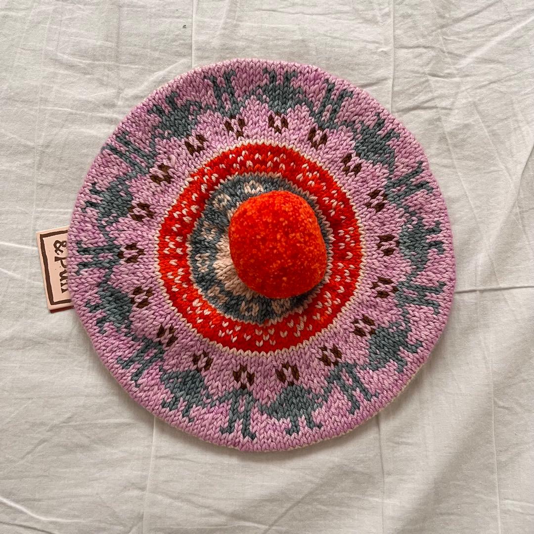 さ*様 apolina misha Kinfolk Beret Pink Lil