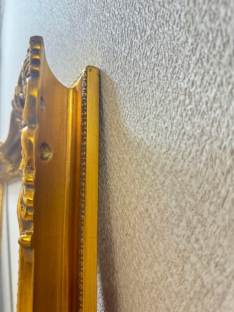 【レア】1m超え 巨大 金フレーム 額縁 アンティーク調