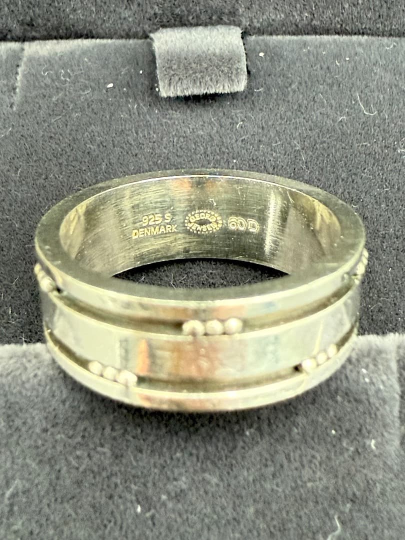   ジョージジェンセン 60D シルバーリング 13号