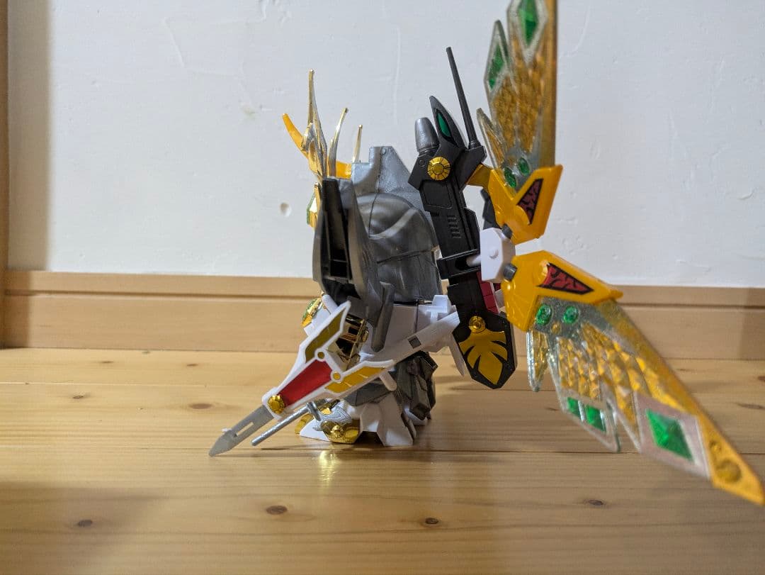 sdガンダム 武神輝羅鋼 武威凰大将軍 砕牙頑駄無 2体セット 組立済 ジャンク