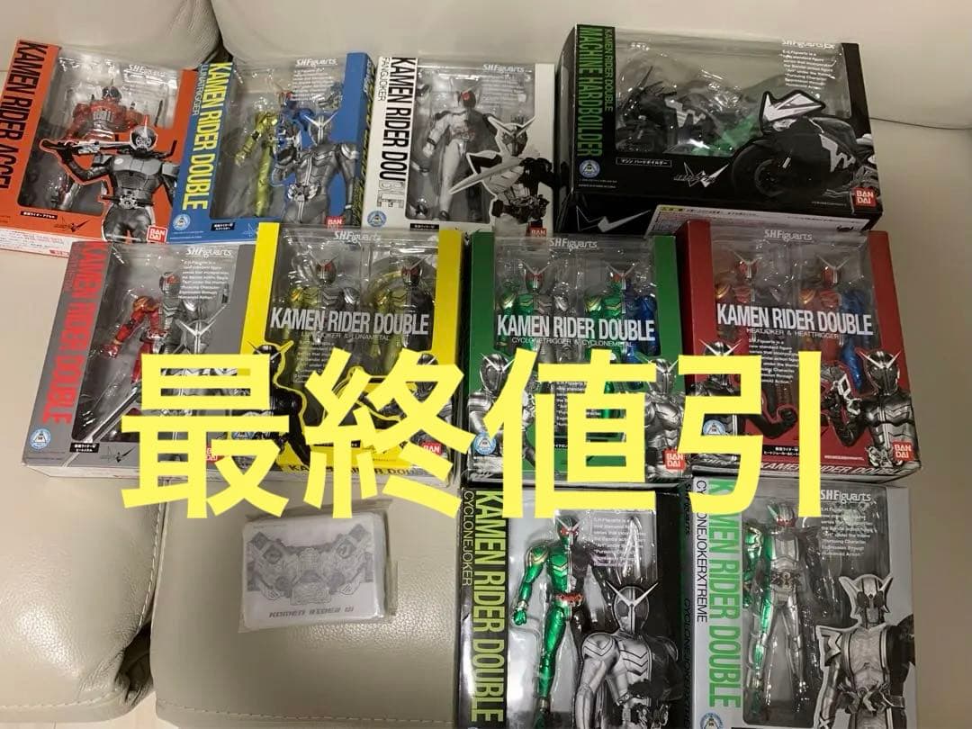 ＳＨフィギュアーツ　仮面ライダーW 32点セット