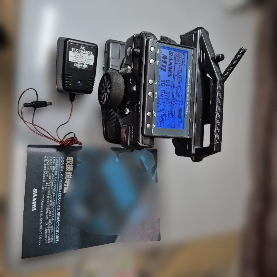SANWA M11 プロポ　送受信機セット 充電器付　動作確認済