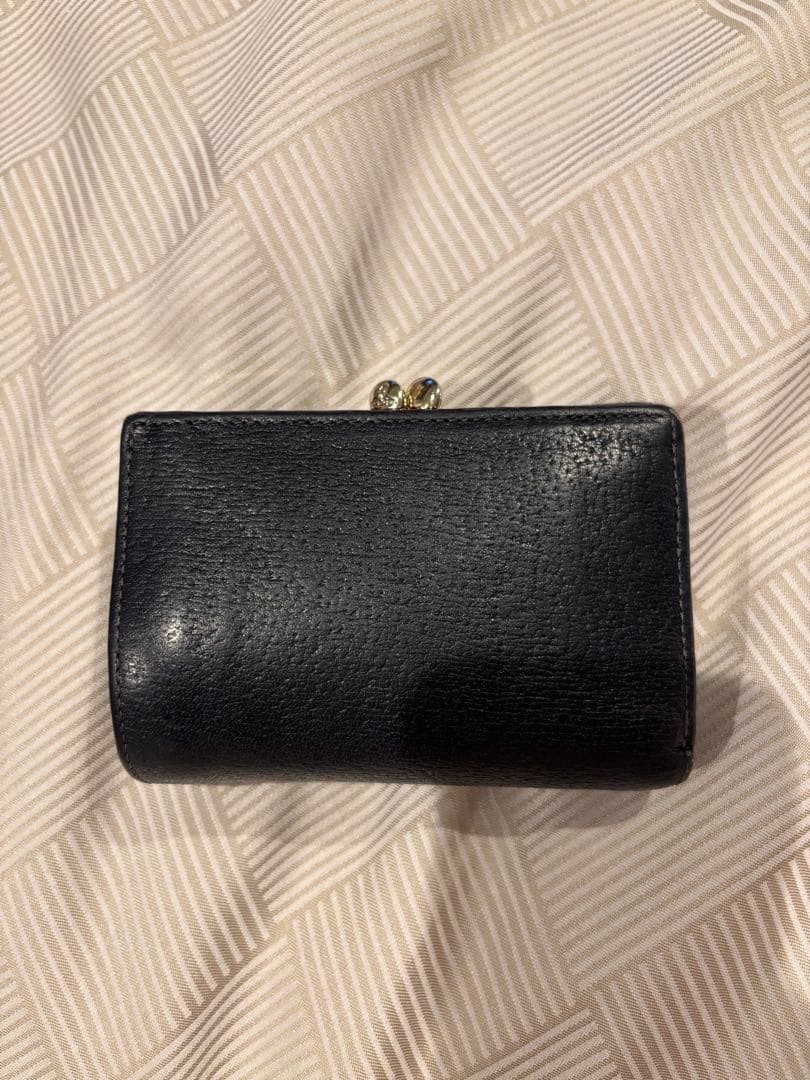 【Vivienne Westwood】ブラック三つ折り財布