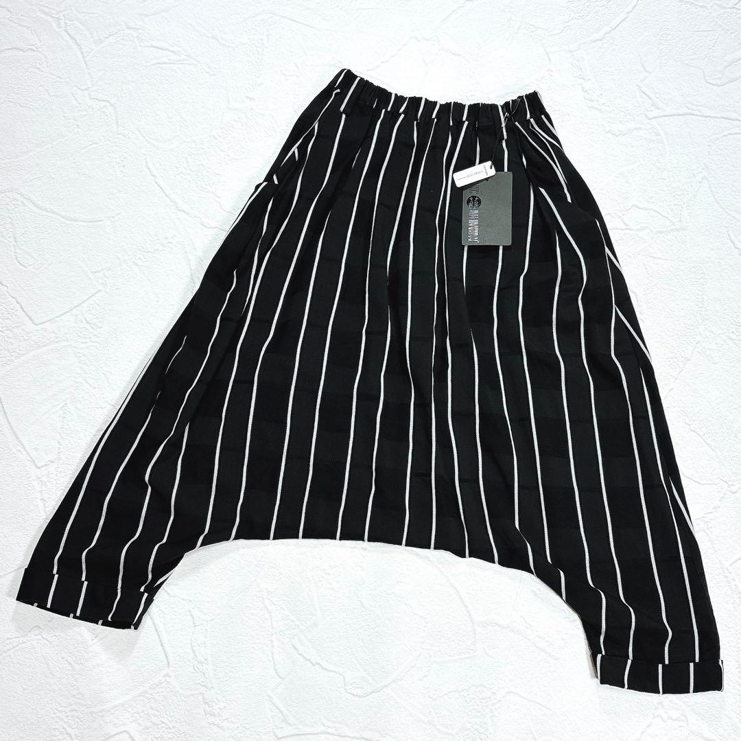 ✨タグ付き✨モユル センソユニコ サルエルパンツ ストライプ イージーパンツ