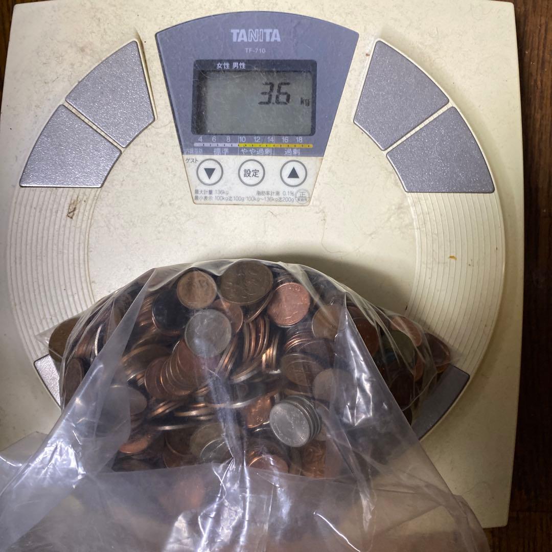 外国 昔の貨幣 古銭 世界のまとめ売り 正味3.6kg NO.41