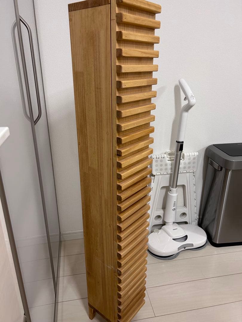 最終値下げ　隙間収納　トイレ収納　木製チェスト