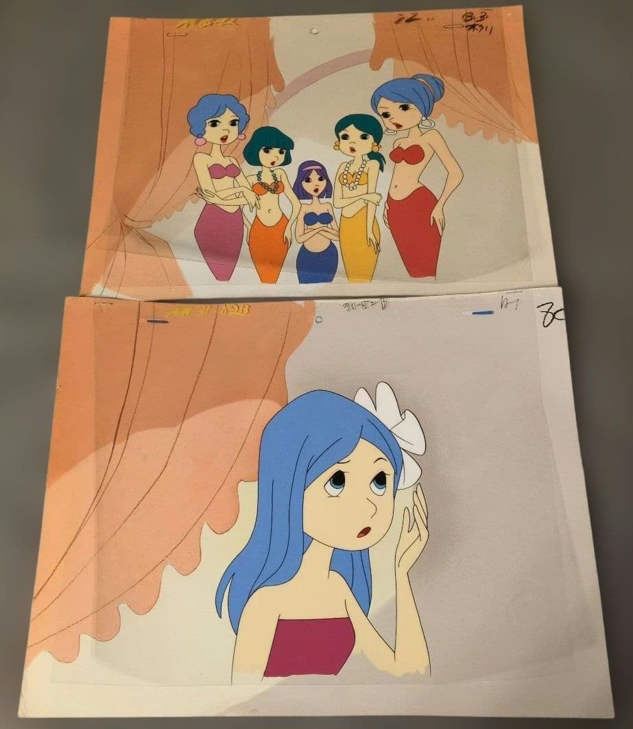 アンデルセン物語 『人魚姫』セル画 昭和レトロ