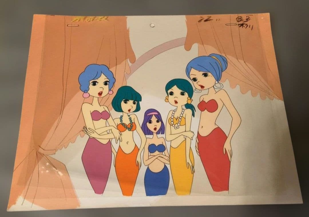 アンデルセン物語 『人魚姫』セル画 昭和レトロ