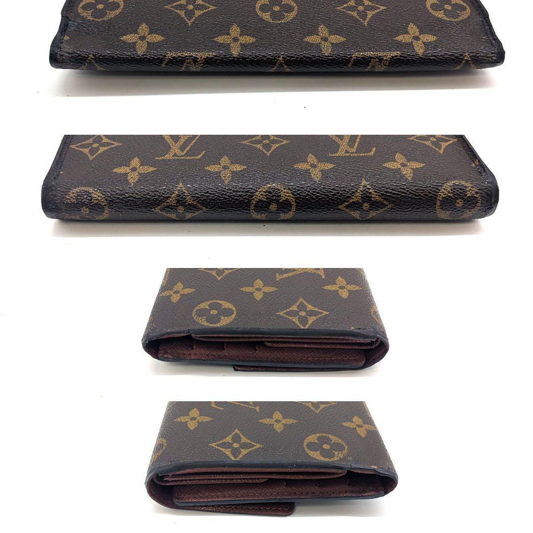 ルイヴィトン モノグラム インターナショナル 三つ折り長財布 B23