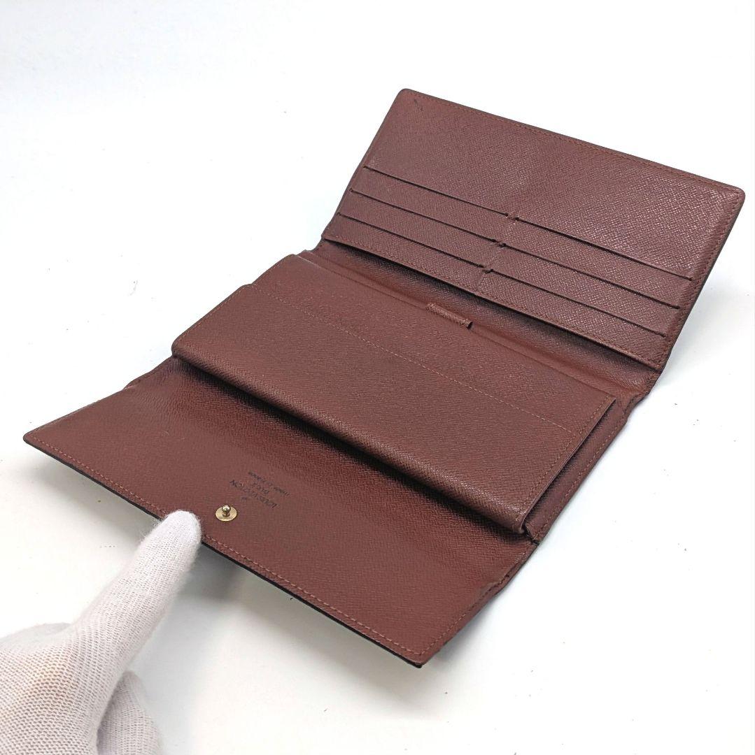 ルイヴィトン モノグラム インターナショナル 三つ折り長財布 B23