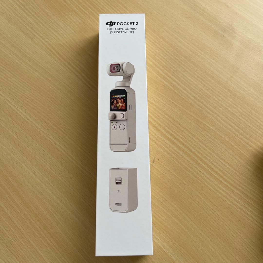 DJI Pocket 2 Combo サンセットホワイト&SDカード付き