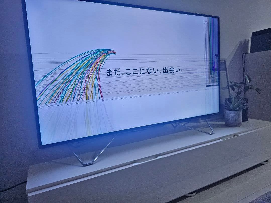 大画面液晶テレビ スリムデザイン ジャンク品