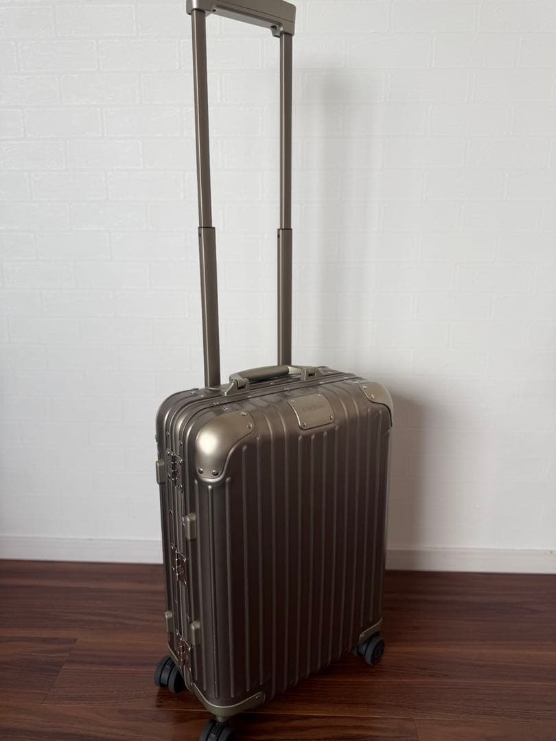 【正規品_使用6回】RIMOWA Original キャビンS ゴールド