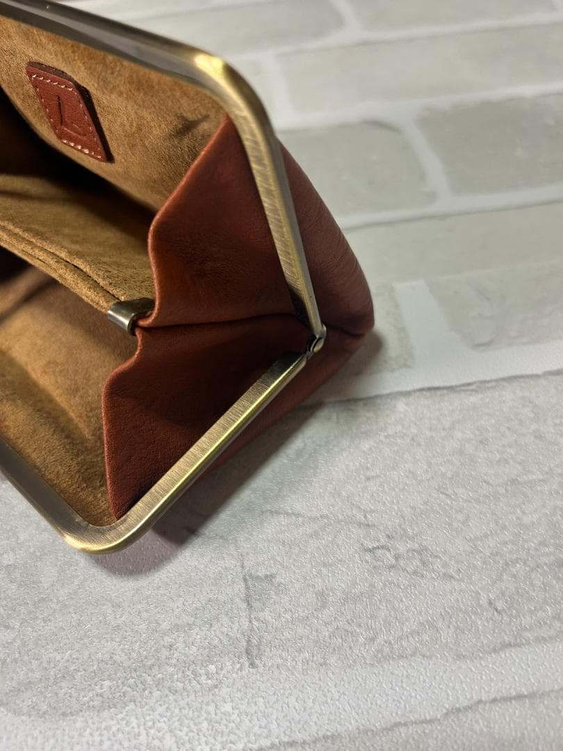 土屋鞄製造所　トーンオイルヌメ がま口 財布