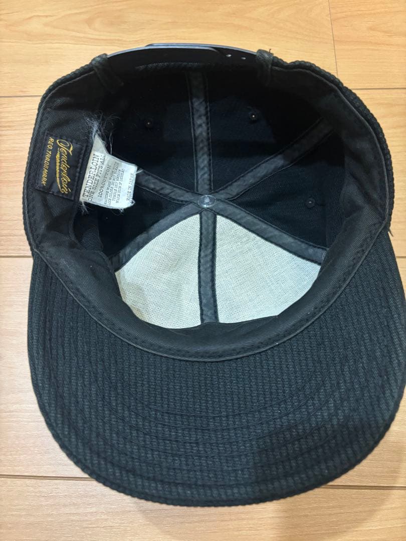 TENDERLOIN ORIGINAL ワークキャップ　コーデュロイ　ブラック