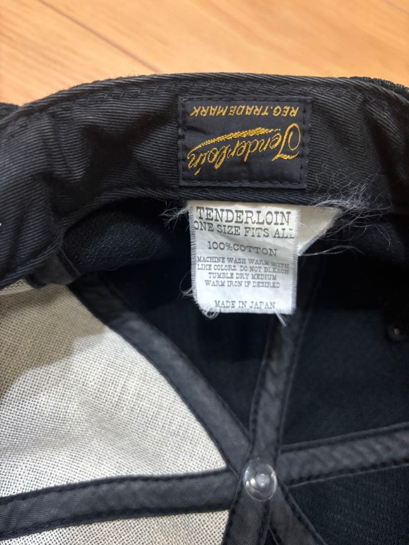 TENDERLOIN ORIGINAL ワークキャップ　コーデュロイ　ブラック