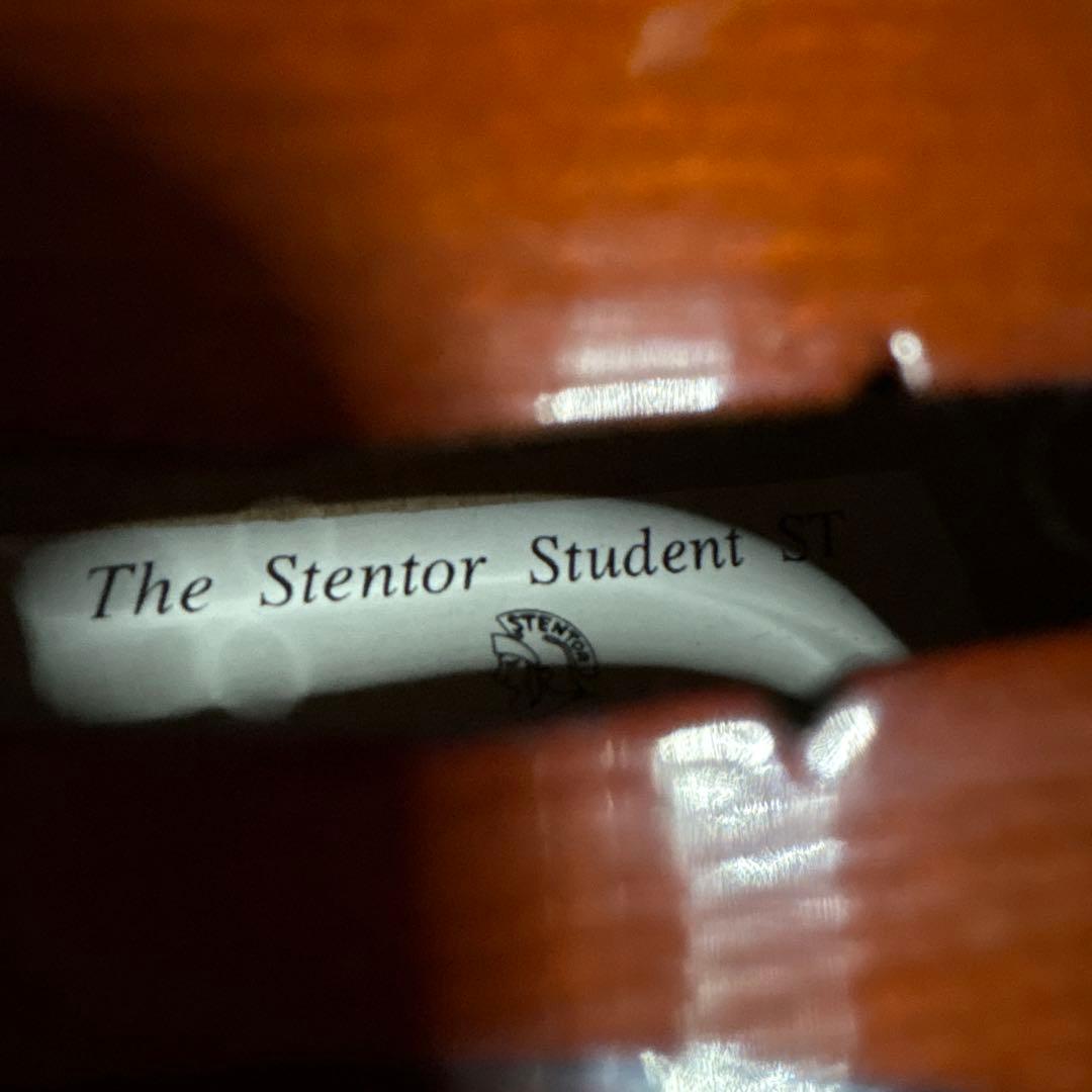STENTOR ステンター 4/4バイオリン violin ケース付 弦楽器