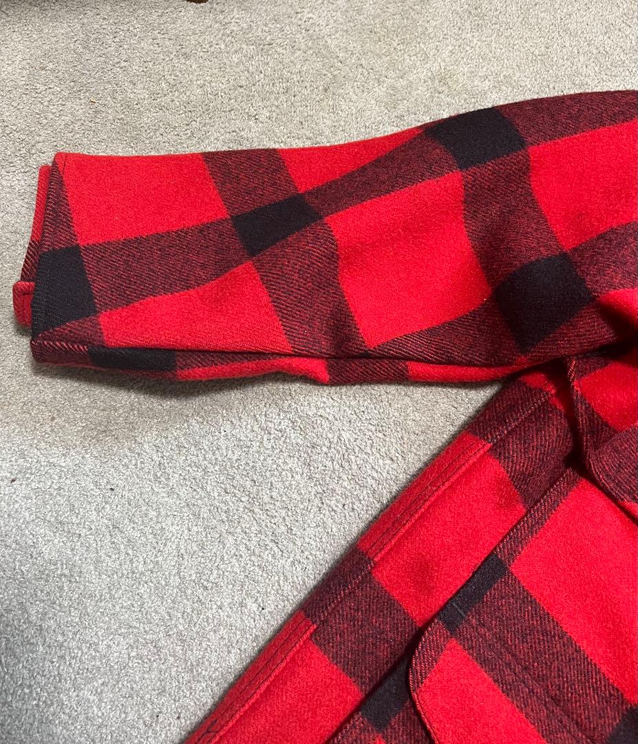 【美品】C.C. FILSON CO. マッキーノクルーザー　ジャケット 赤黒