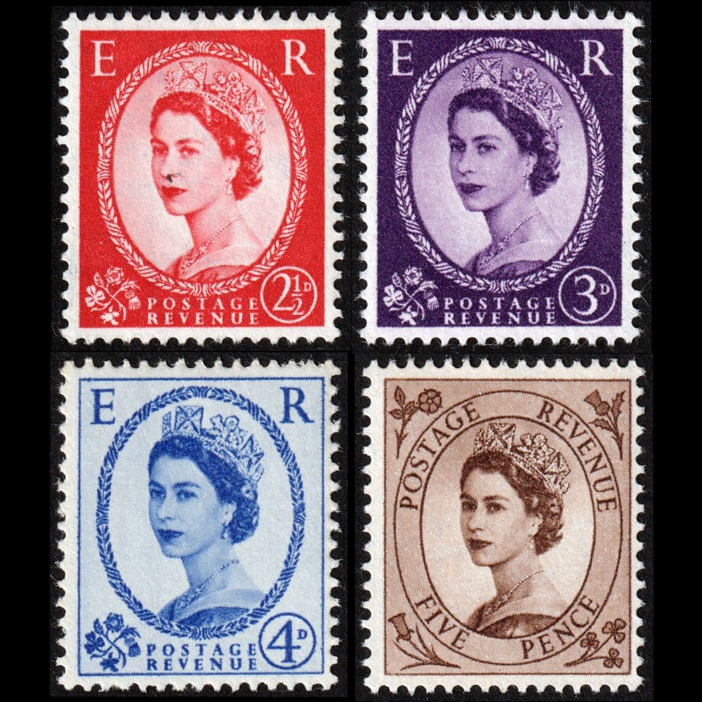 普通切手（イギリス 1955年）