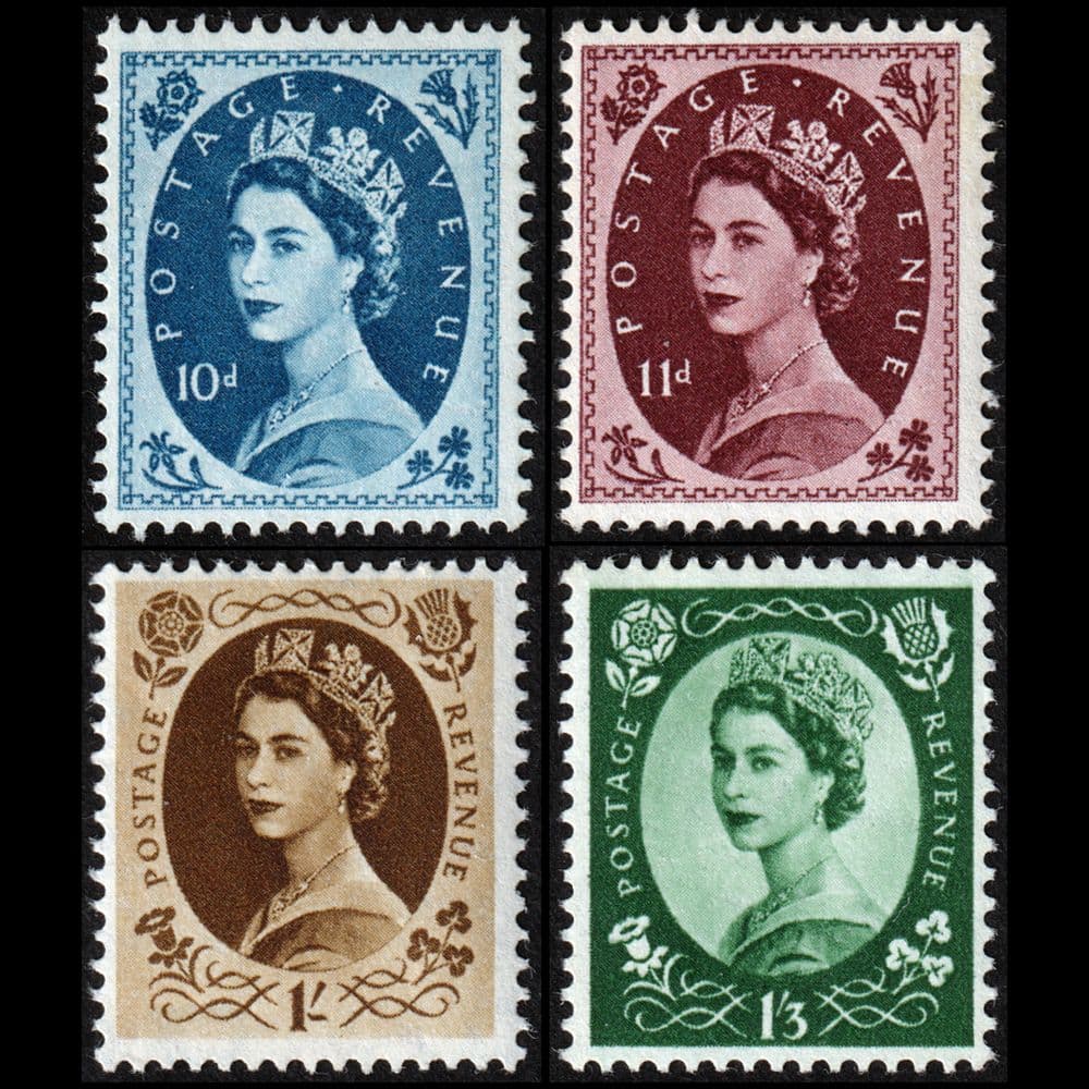 普通切手（イギリス 1955年）