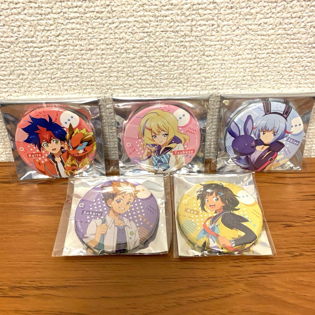 シャドウバース FLAME フレイム 缶バッジ　〜shopping〜　5点セット