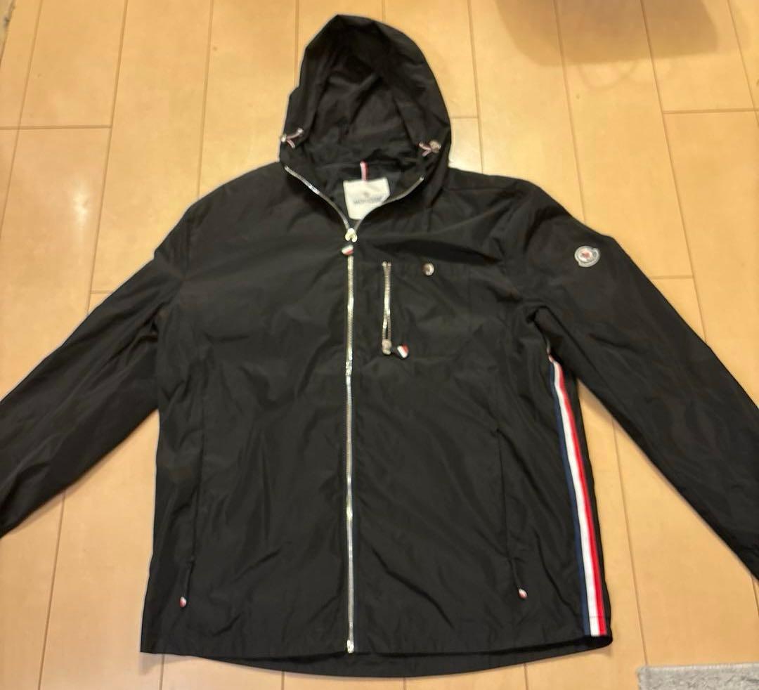 MONCLER ナイロンパーカーブラック　 ほぼ未使用