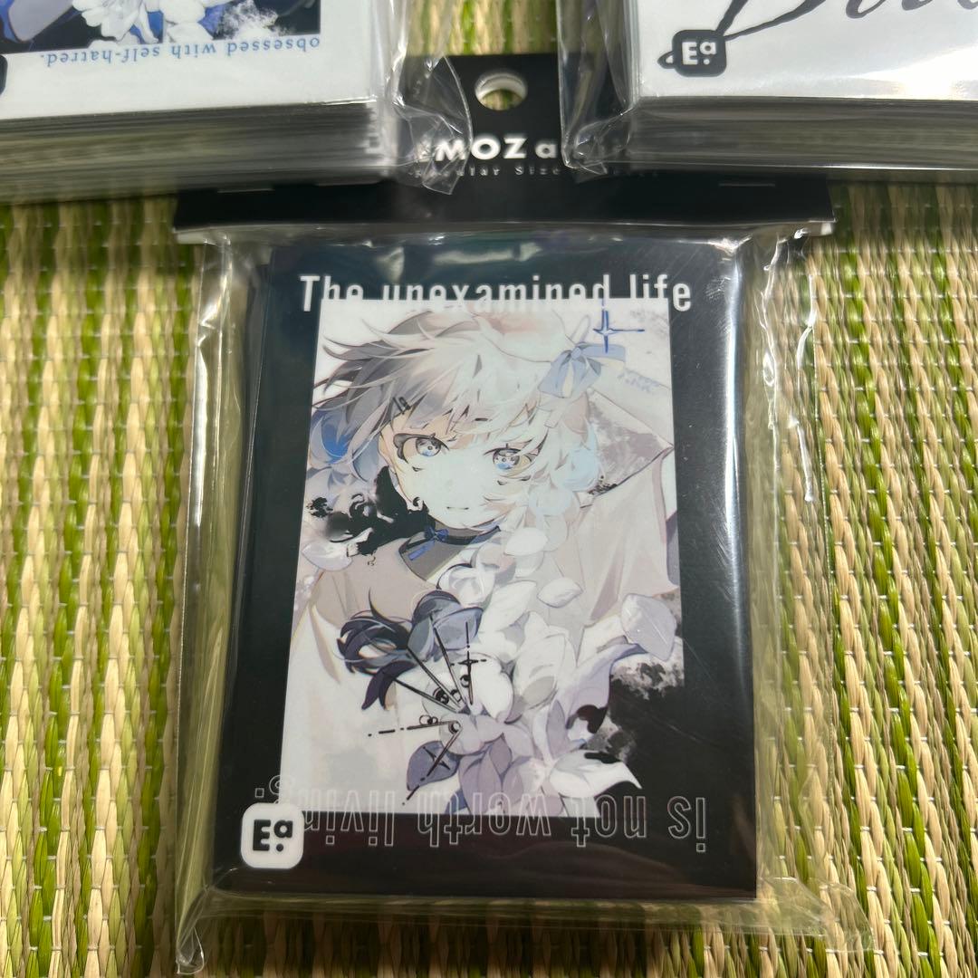 blur EMOZamii. プレイマット スリーブ3種類　とあす　未開封