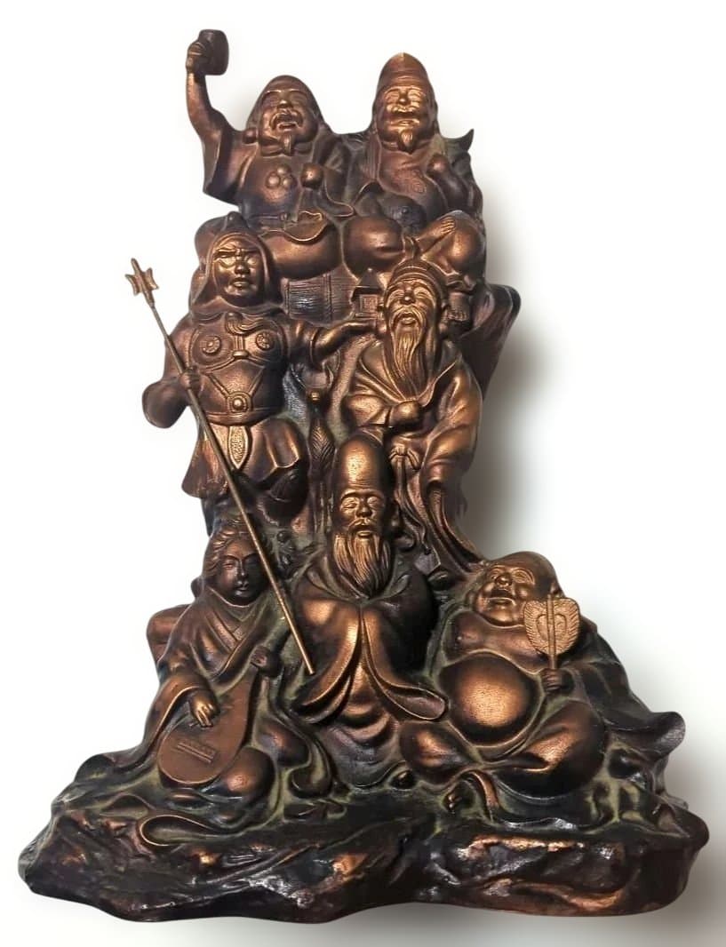 縁起物 七福神像 オブジェ