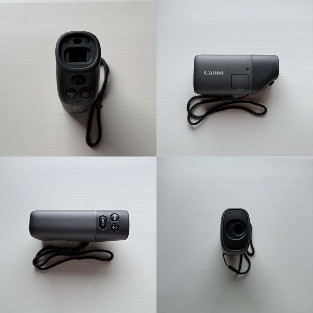 ビデオカメラ canon powershot zoom black edition