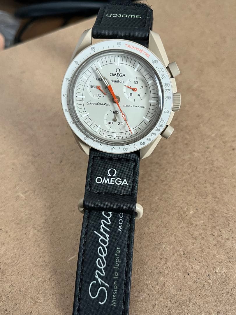 中古 swatch OMEGA JUPITERスウォッチ オメガ ジュピター