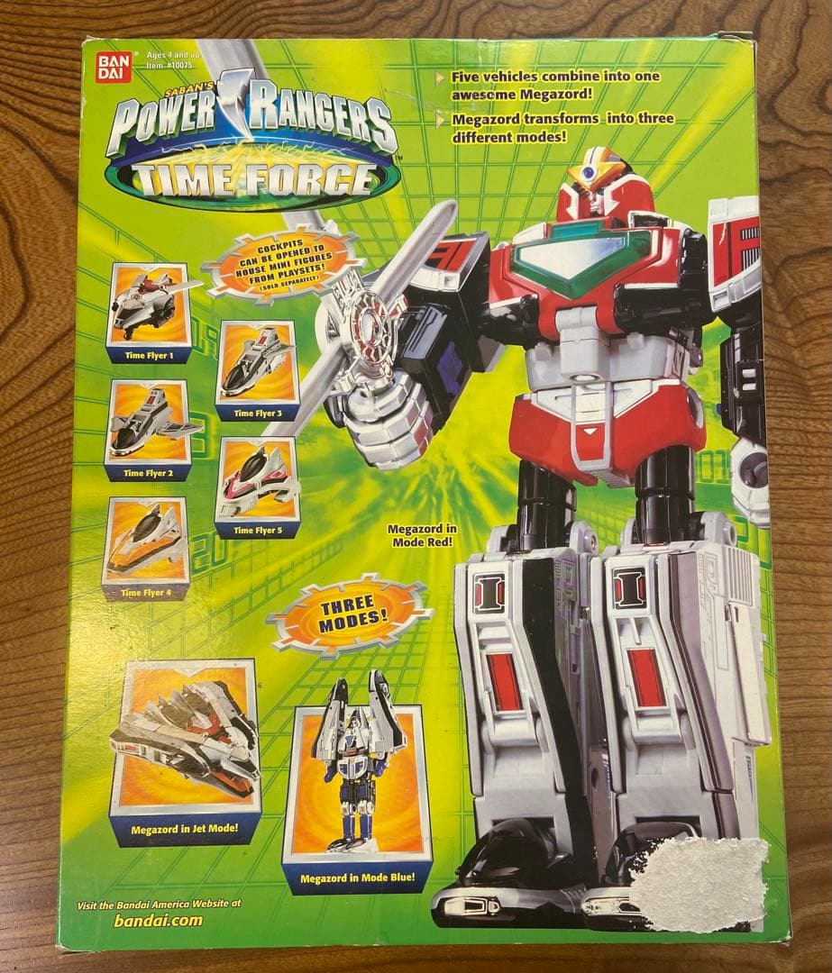 バンダイ パワーレンジャー DXタイムフォースメガゾード 新品未使用