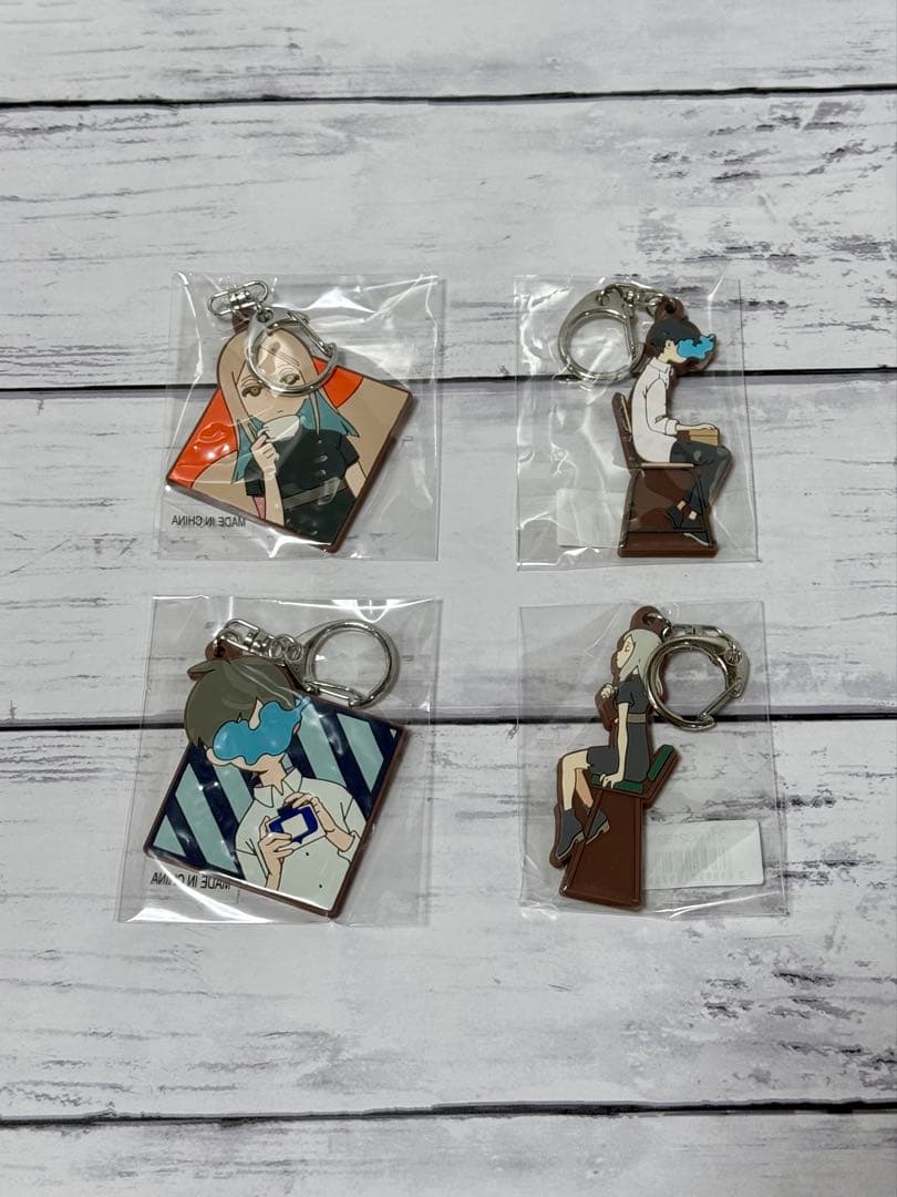 ヨルシカ　ラバーキーホルダー　セット