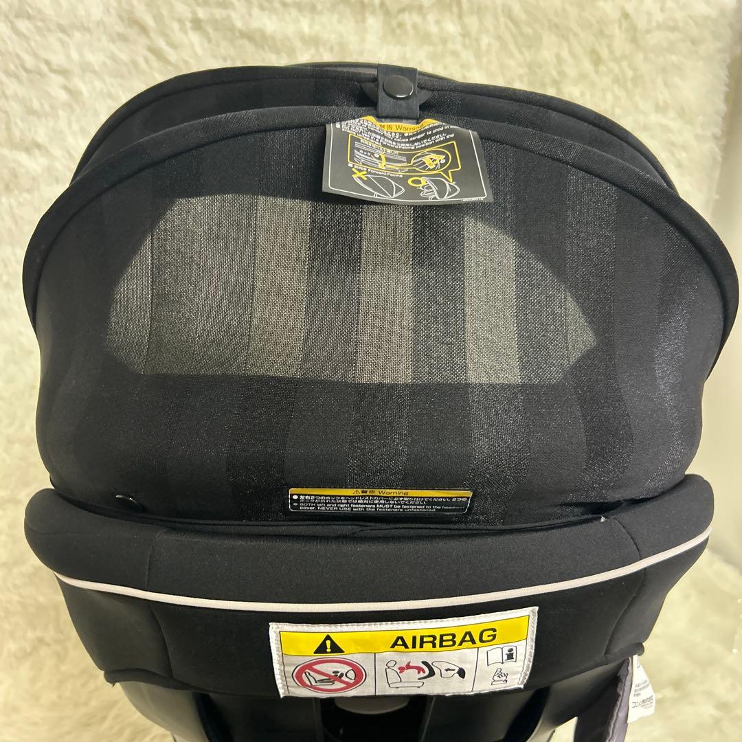 【美品】combi クルムーヴスマート isofix JJ-650 ブラック