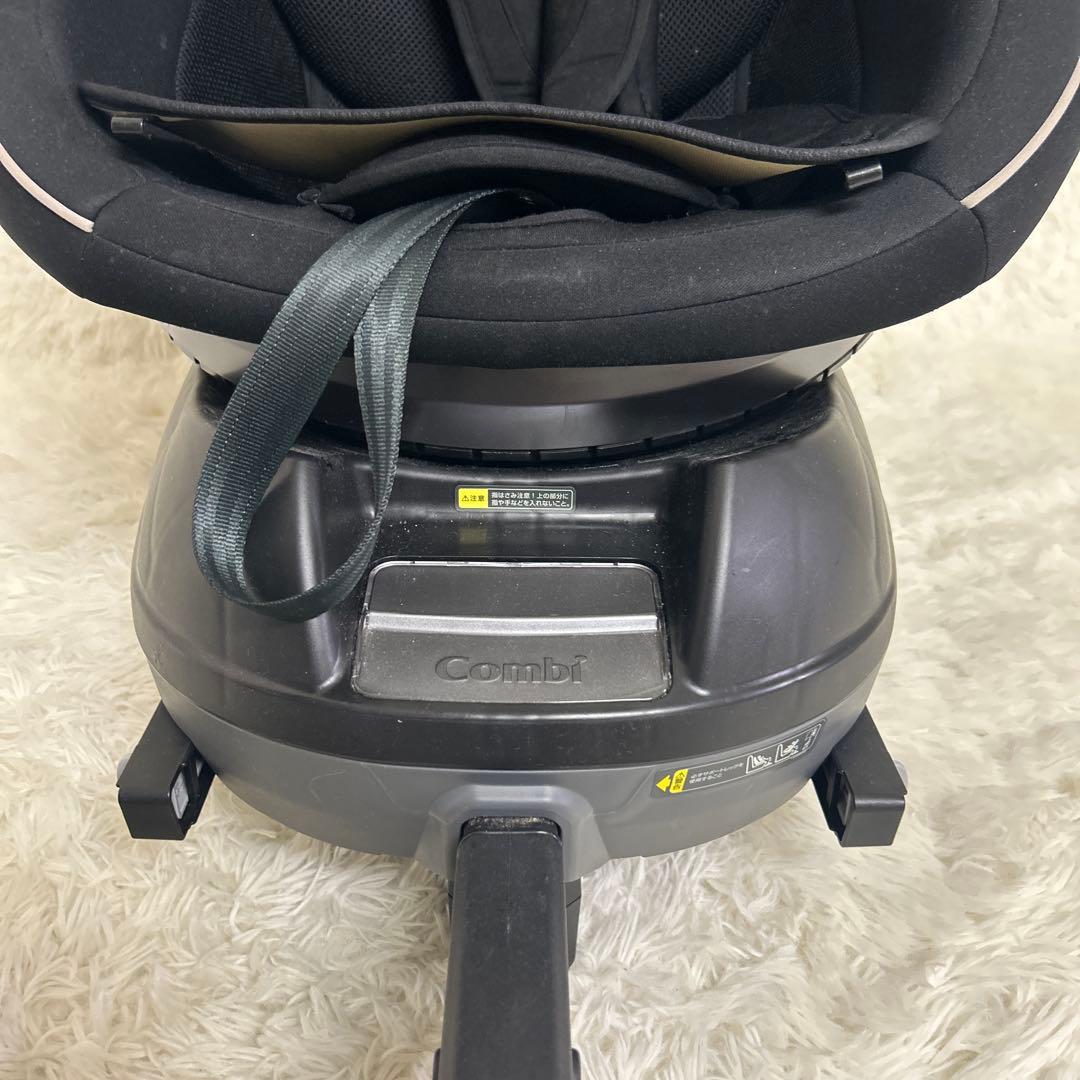 【美品】combi クルムーヴスマート isofix JJ-650 ブラック