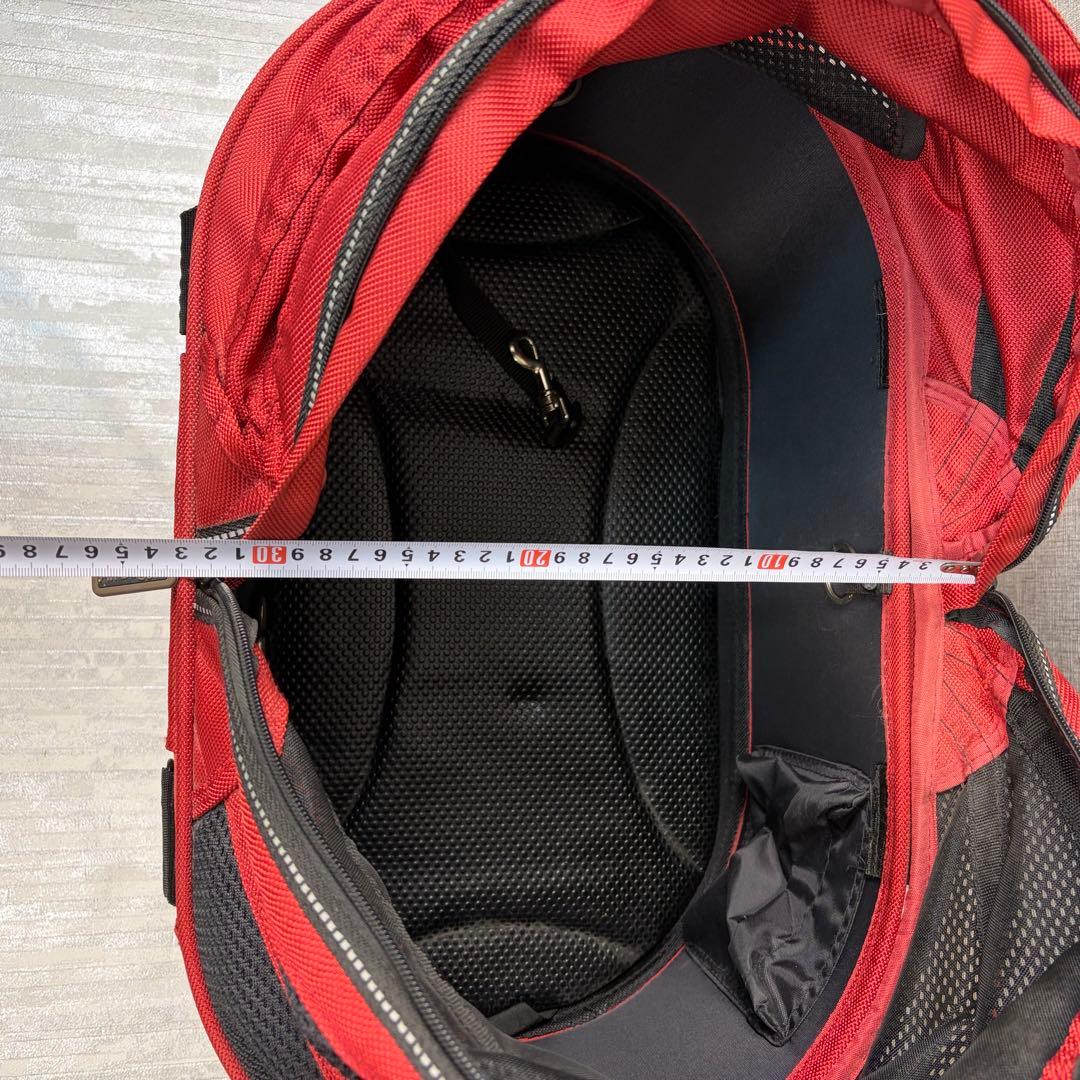 Air Buggy ドーム2コットSMサイズ タンゴレッド アダプタ欠品