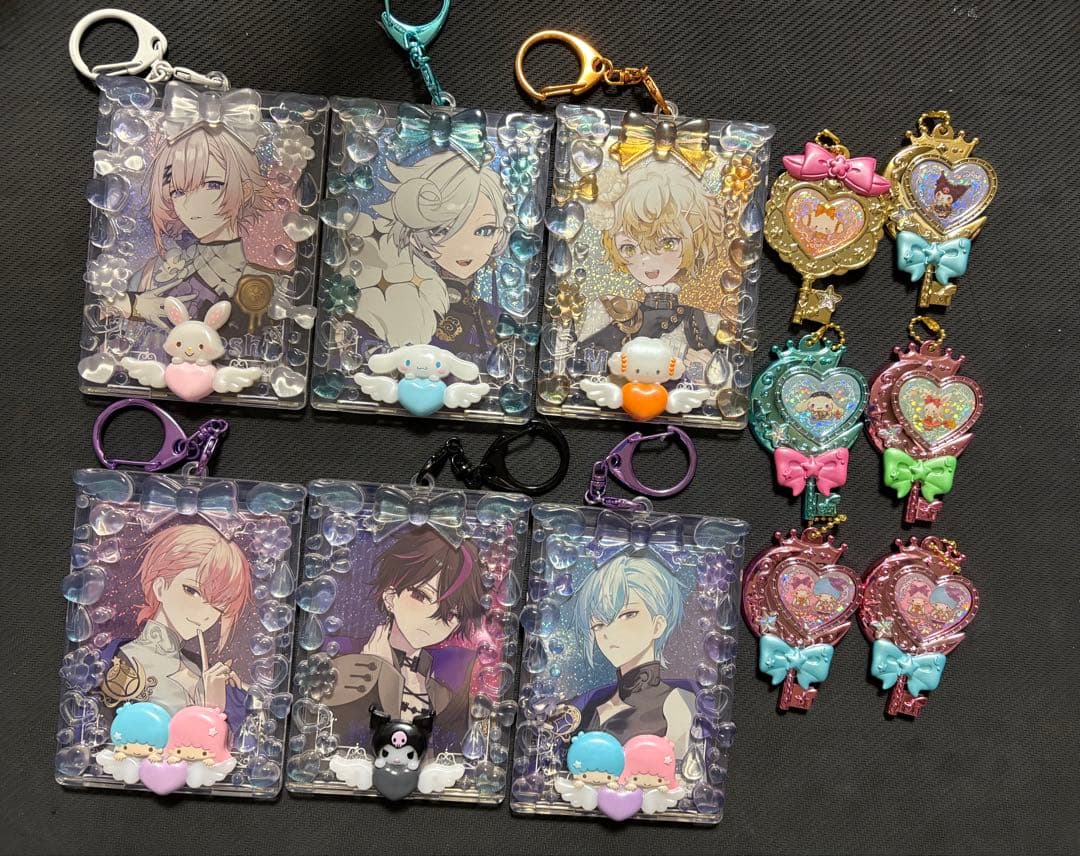 フラガリアメモリーズ 1周年キラキラカード 6枚ケース＆チャームセット