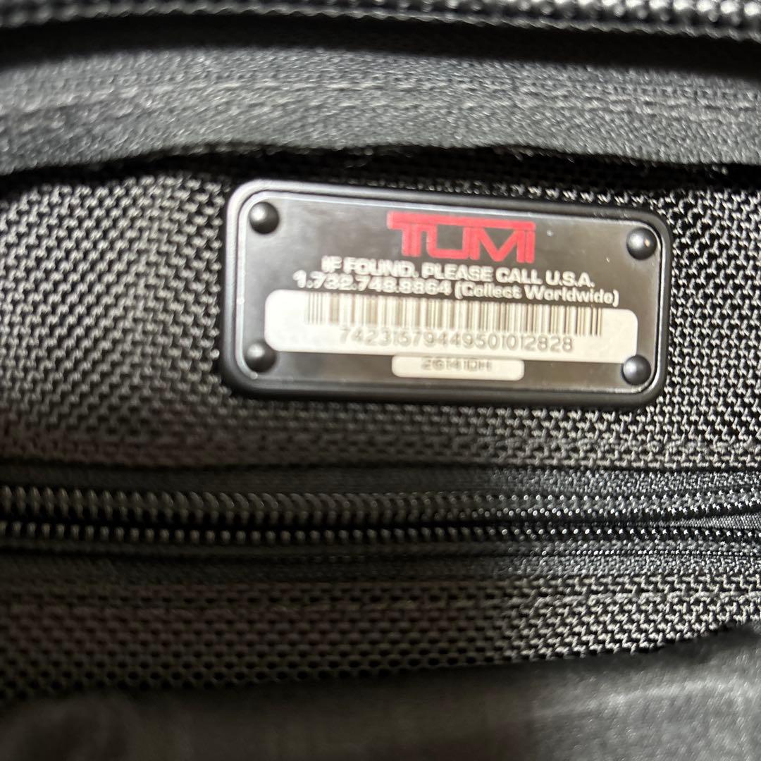TUMI ビジネスバッグ ブラック 26141DH ショルダー　使用感なし美品
