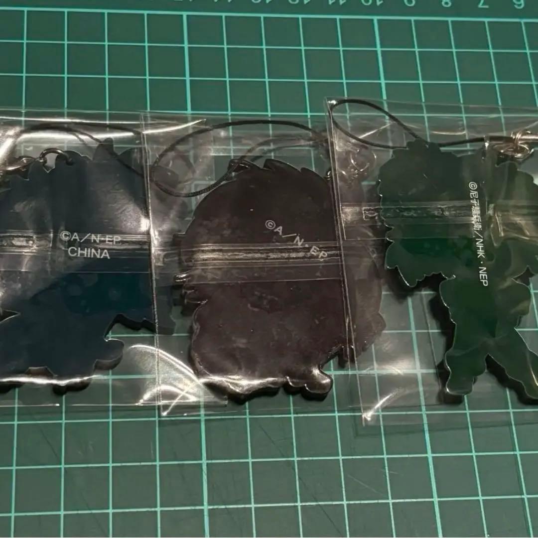 忍たま乱太郎　七松小平太　ラバーストラップ　ラバスト　まとめ売り