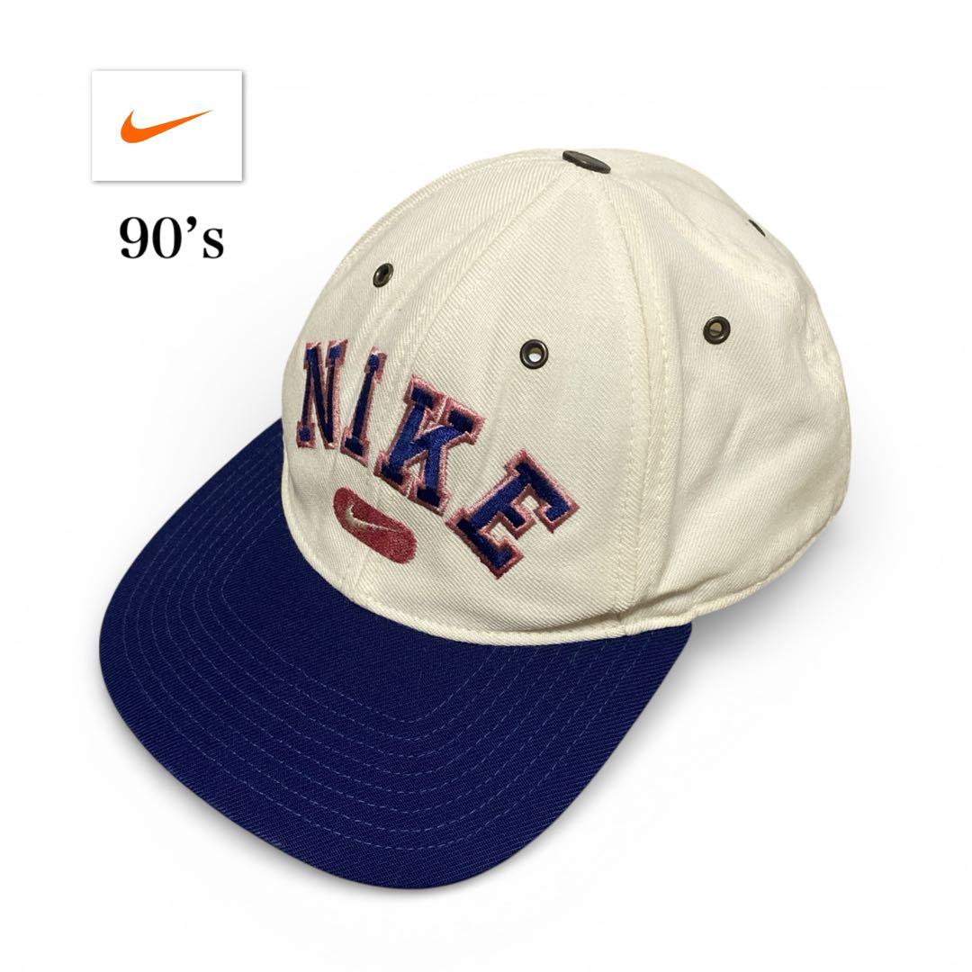 90’s NIKE ウールキャップ　キャップ　ベースボールキャップ　帽子