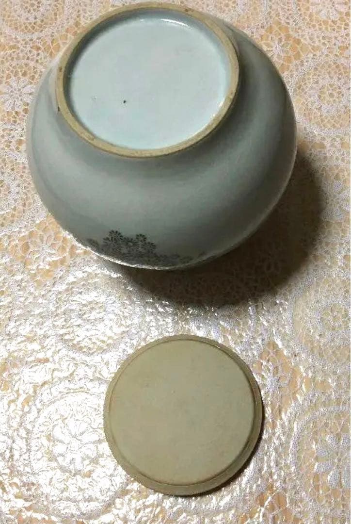 茶道具 水指 韓国人間国宝 申相浩　共箱　N152SMI