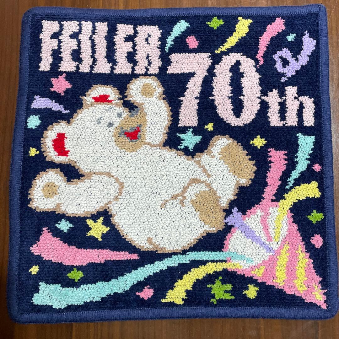 FEILER 70th 記念タオルハンカチ2枚セット