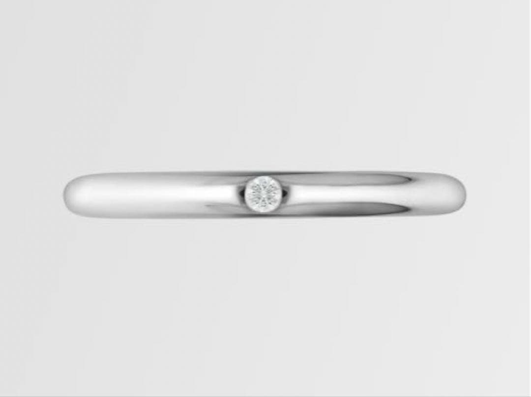 ブルガリ　マリッジリング　プラチナ　8号　BVLGARI