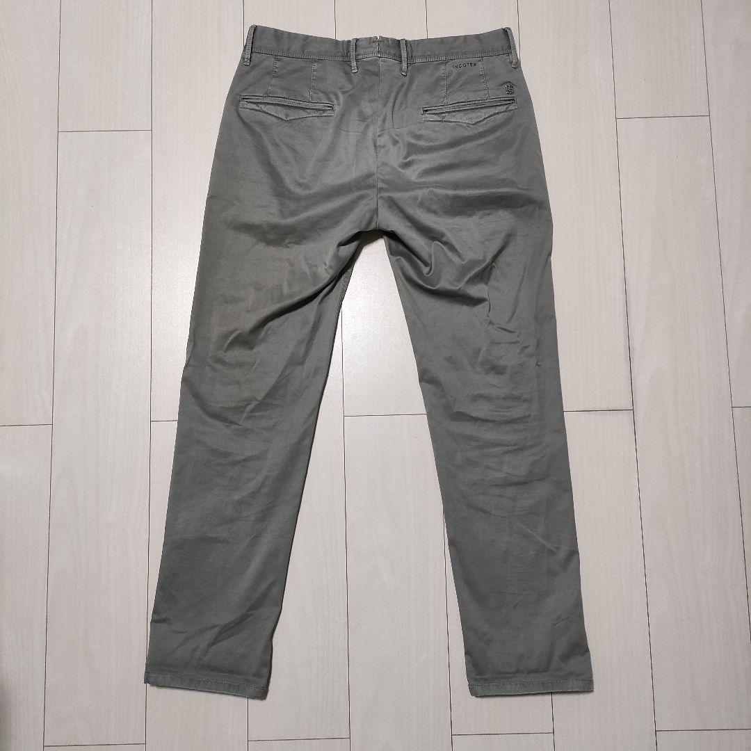 Incotex Pattern 30 スリムフィット チノパン グレー 32