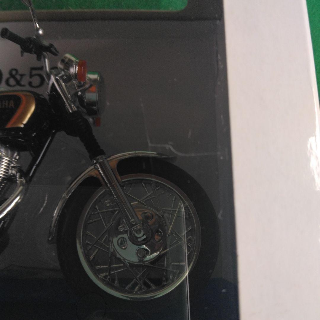 YAMAHA SR400 ヤマハ ブラックゴールド 1/12 完成品 アオシマ