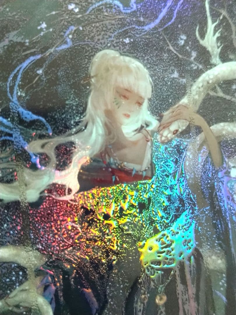 J417＃山海经系列(霓虹光)玉玉卿切り売り海外人物マステ