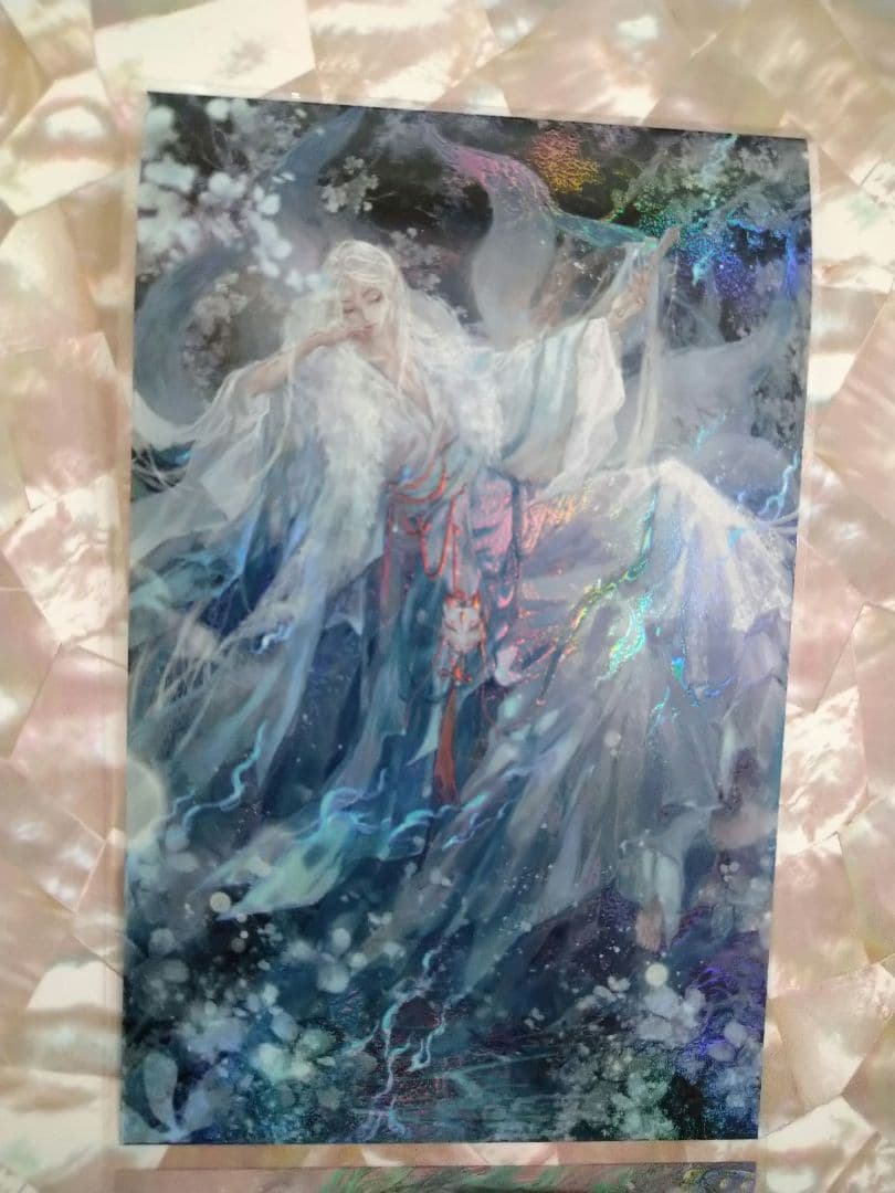 J417＃山海经系列(霓虹光)玉玉卿切り売り海外人物マステ