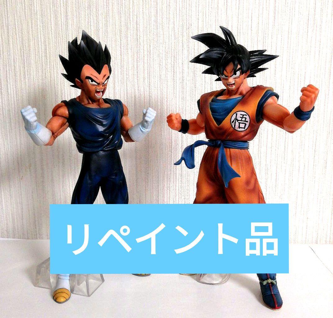 一番くじドラゴンボール超　スーパーヒーロー　悟空&ベジータ　リペイント品