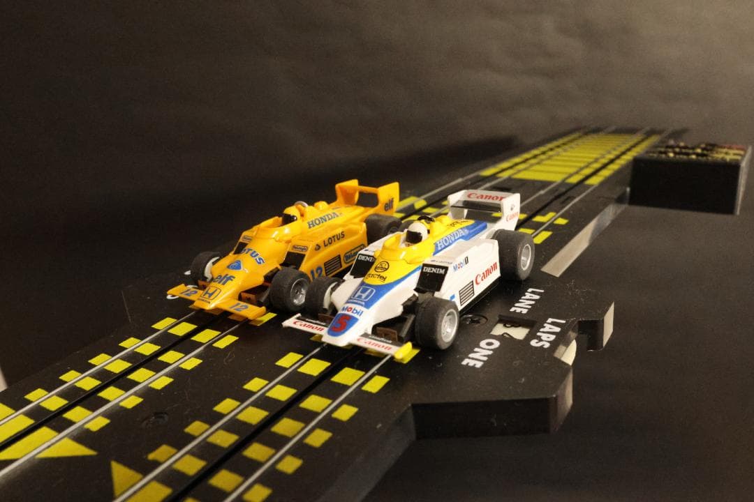 （未走行品）スロットカーTYCOマグナム440ロータス&ウイリアムズホンダ