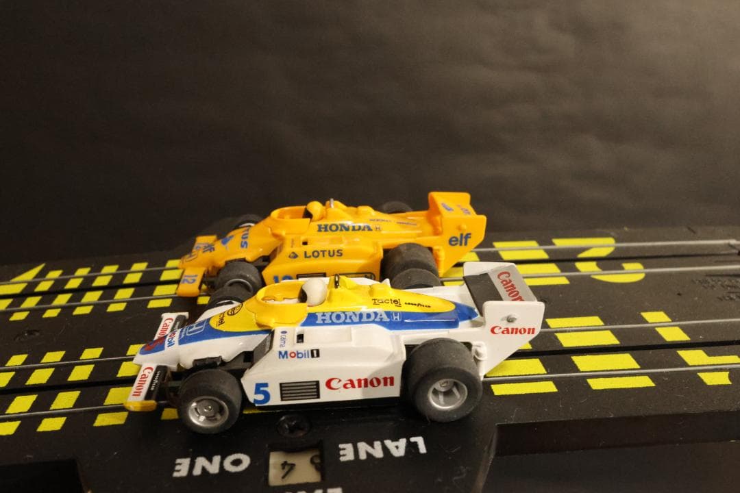 （未走行品）スロットカーTYCOマグナム440ロータス&ウイリアムズホンダ