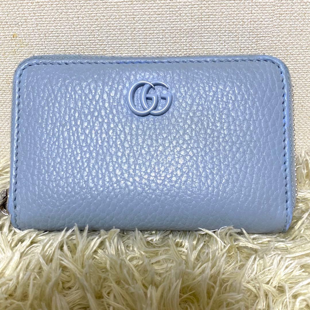 現行品✨ GUCCI グッチ GGマーモント ジップアラウンド カードケース